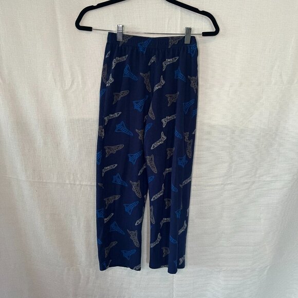 Boys Space Shuttle Pajama Pants Size YM 10/12 - 0294 - Picture 1 of 4